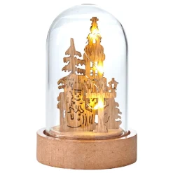 Décoration sous cloche à poser 3 à 10 LED