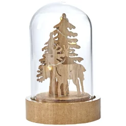 Décoration sous cloche à poser 3 à 10 LED