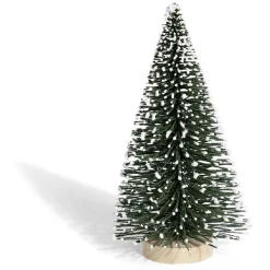 Décoration table arbre de Noël Ø4,5xH8,5cm x3