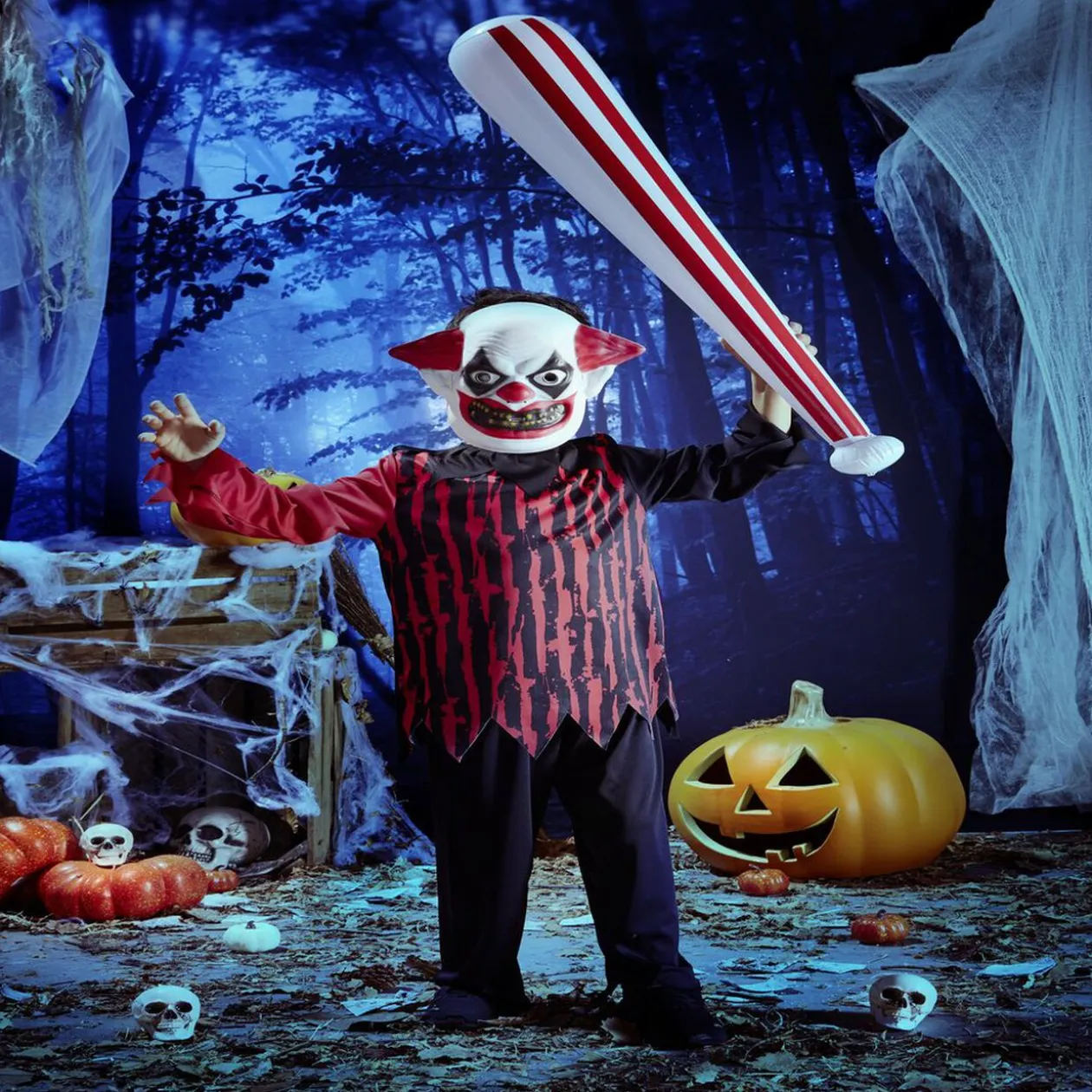 Deguiz'box enfant Halloween clown démoniaque 7/10 ans