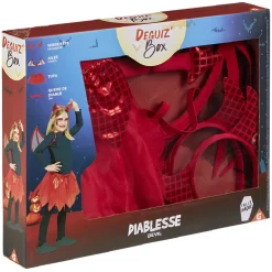 Deguiz'box enfant Halloween diablesse Taille unique