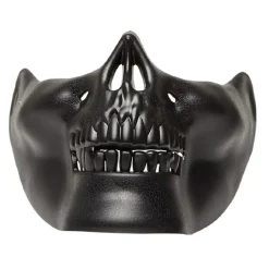 Demi masque de squelette en plastique