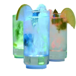 Dessous de verre lumineux à LED