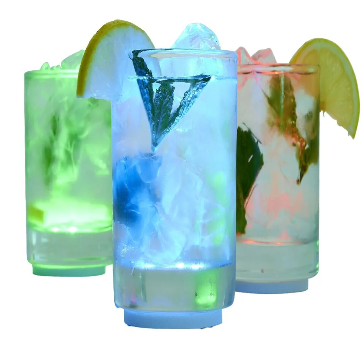 Dessous de verre lumineux à LED