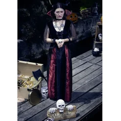 Déguisement adulte Halloween vampire robe