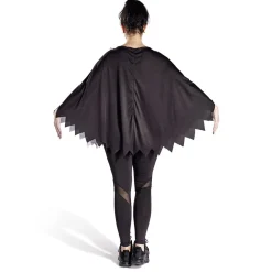 Déguisement adulte Halloween squelette poncho - Taille unique