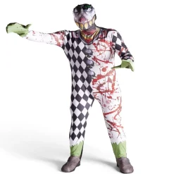 Déguisement adulte Halloween monstre clown combinaison - Taille unique