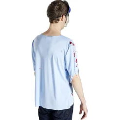 Déguisement adulte Halloween policier tshirt et masque - Taille S