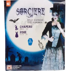 Déguisement adulte sorcière d'époque