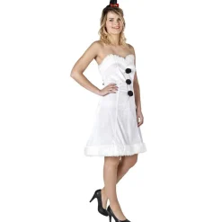 Déguisement bonhomme de neige femme