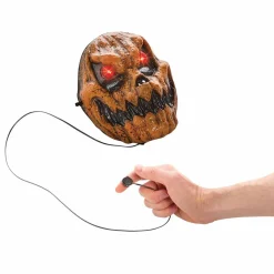 Déguisement citrouille démoniaque lumineux et sonore 11/14 ans