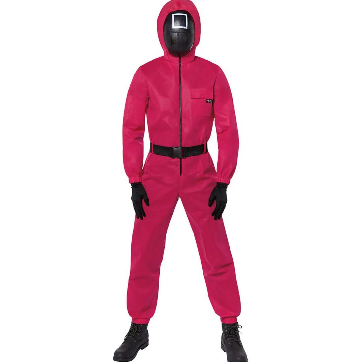 Déguisement combinaison Squid Game rouge Taille S