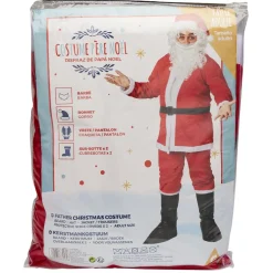 Déguisement de Père Noël 7 pièces en velours