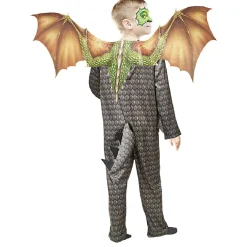 Déguisement enfant ailes de Dragon Halloween vert