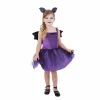 Déguisement enfant Batgirl chauve-souris Halloween 4/6 ans