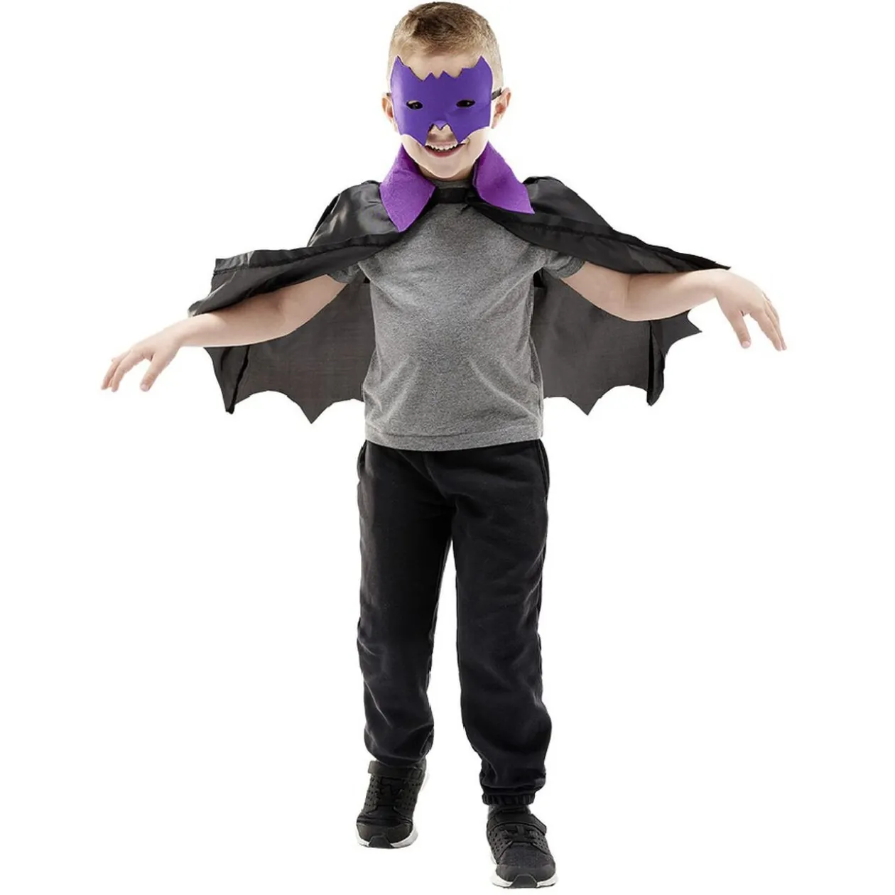 Déguisement enfant Chauve-souris cape et masque Halloween