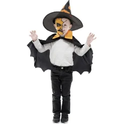 Déguisement enfant Citrouille cape et chapeau Halloween
