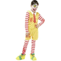 Déguisement enfant Creepy clown Halloween 11 à 14 ans