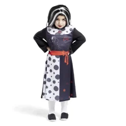 Déguisement enfant Cruella robe 5/6 ans