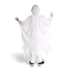 Déguisement enfant Halloween fantôme sang rouge et blanc 7/10 ans