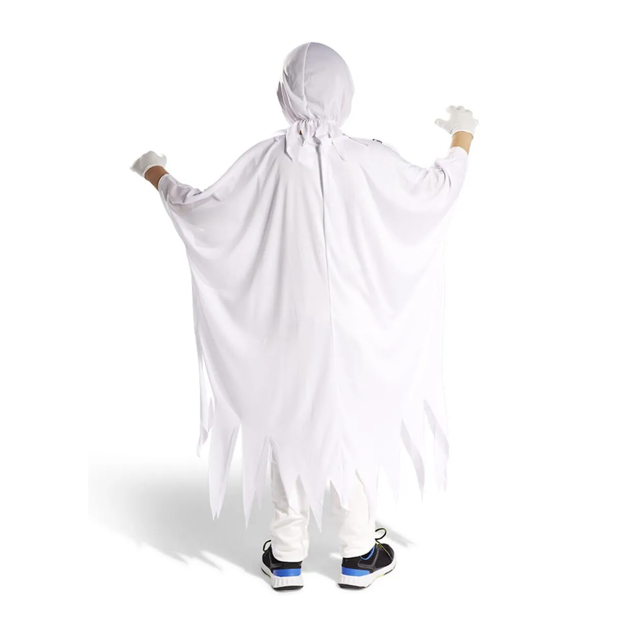 Déguisement enfant Halloween fantôme sang rouge et blanc 7/10 ans