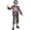 Déguisement enfant Halloween clown squelette 11/14 ans