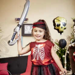 Déguisement enfant Halloween pirate robe 7/10 ans