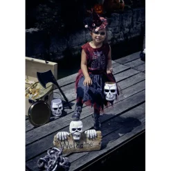 Déguisement enfant Halloween pirate robe 7/10 ans