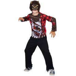 Déguisement enfant Halloween loup garou 4/6 ans