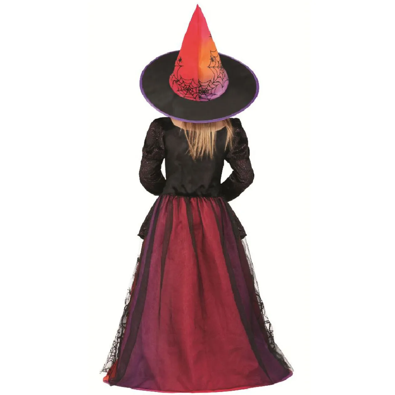 Déguisement enfant Halloween sorcière 4/6 ans