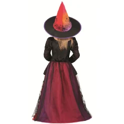 Déguisement enfant Halloween sorcière 7/10 ans