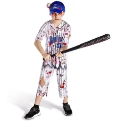 Déguisement enfant Halloween joueur de baseball combinaison 4/6ans