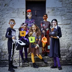 Déguisement enfant Halloween squelette combinaison 11/14ans