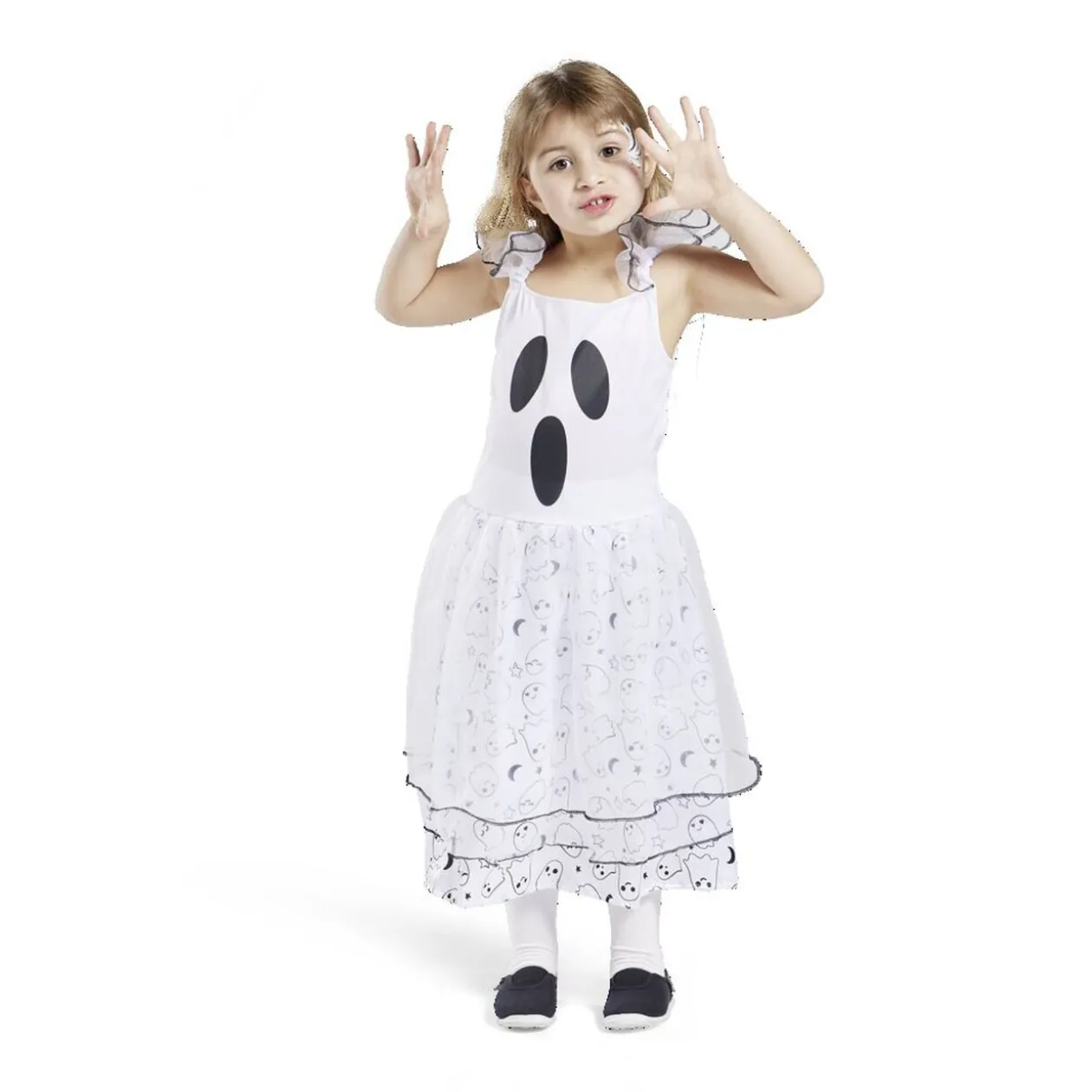 Déguisement enfant Halloween fantôme robe 3/4ans