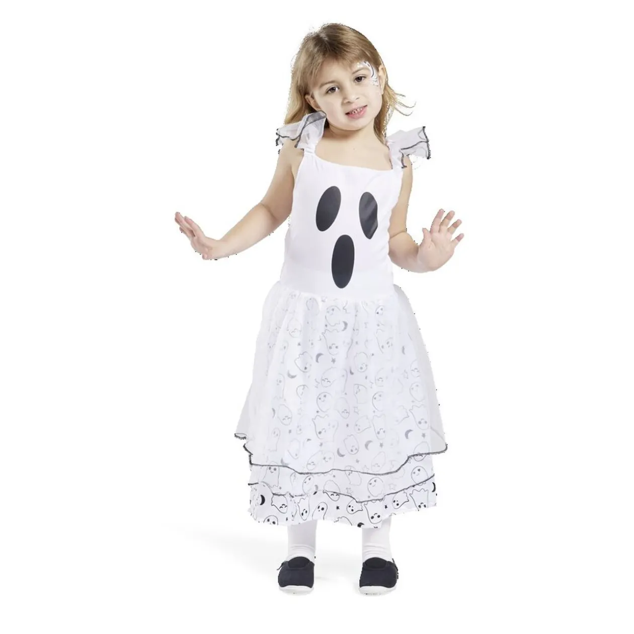 Déguisement enfant Halloween fantôme robe 3/4ans
