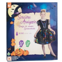 Déguisement enfant reine araignée 4/6 ans