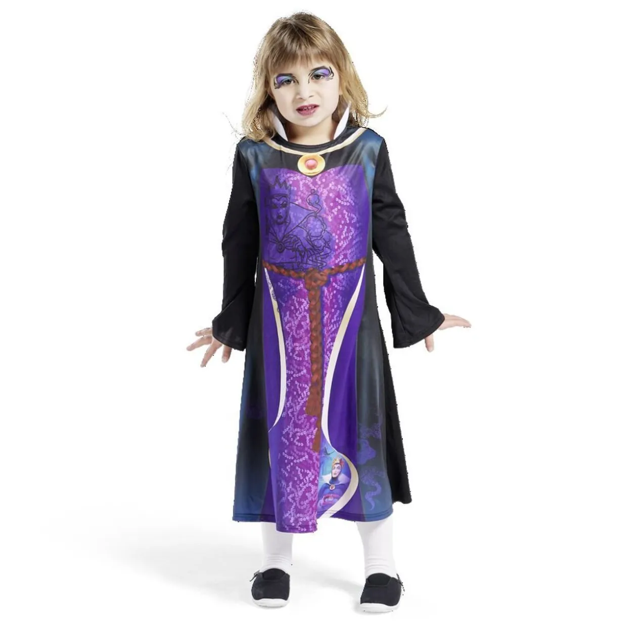 Déguisement enfant Reine Sorcière robe 5/6 ans