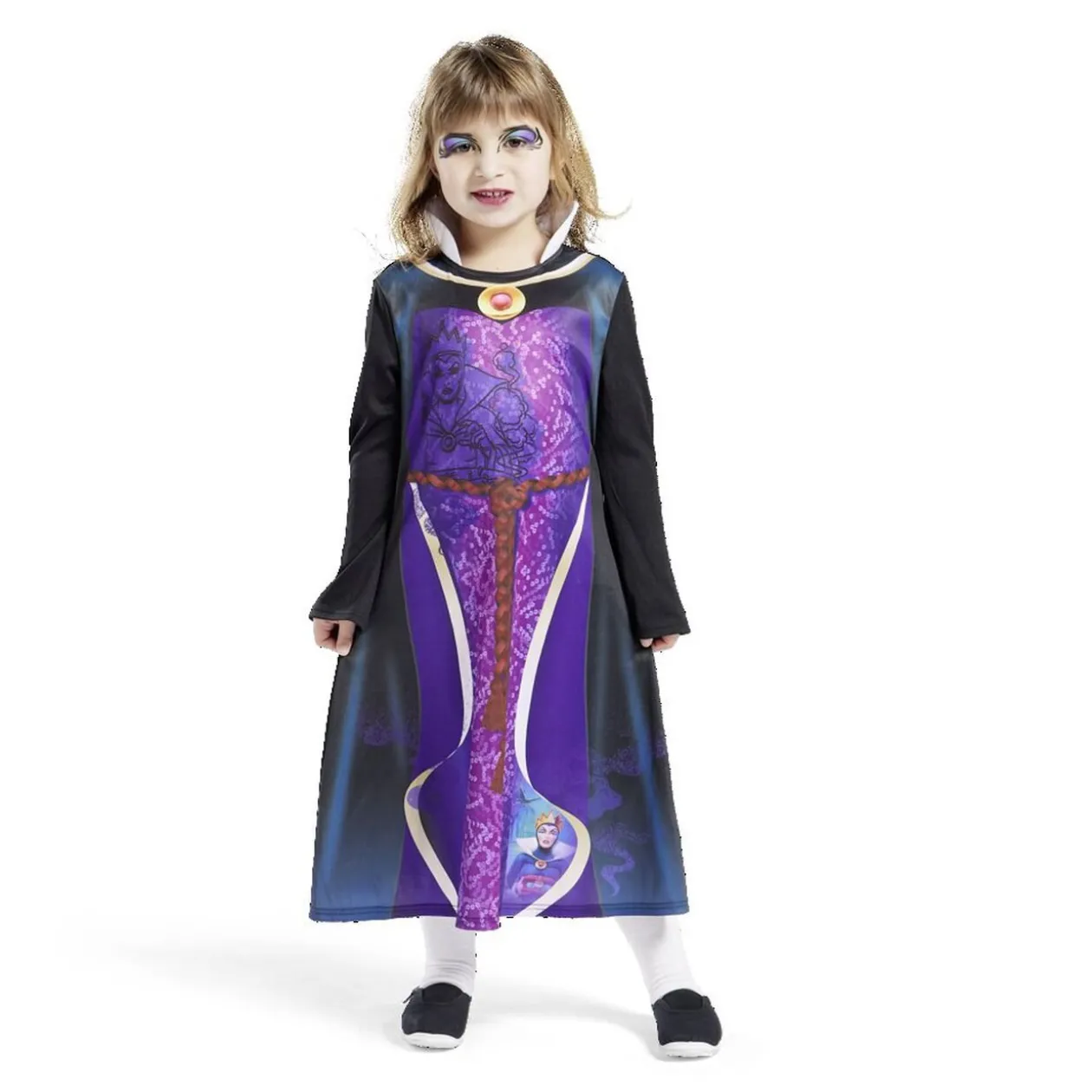 Déguisement enfant Reine Sorcière robe 5/6 ans