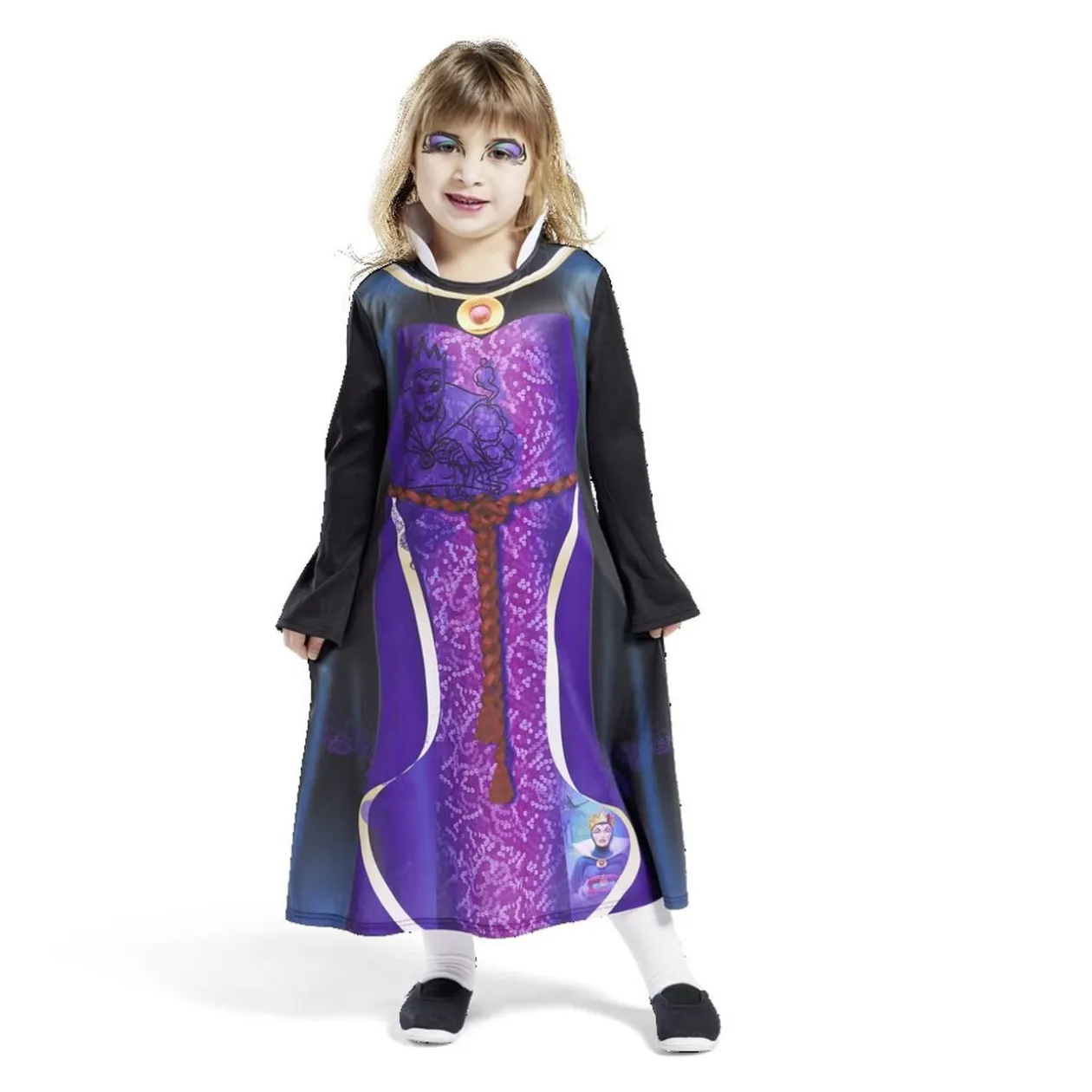 Déguisement enfant Reine Sorcière robe 3/4 ans