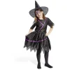 Déguisement enfant sorcière robe et chapeau