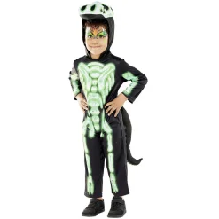 Déguisement enfant squelette dinosaure Halloween 4 à 6 ans