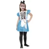 Déguisement enfant zombie Alice Halloween 7 à 10 ans