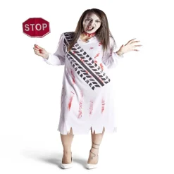 Déguisement femme stop Halloween taille M