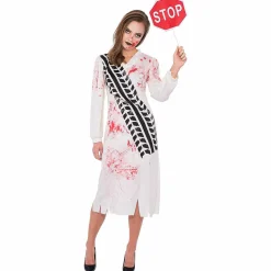 Déguisement femme stop Halloween taille L