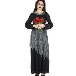 Déguisement femme veuve noire