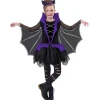 Déguisement fille Halloween chauve souris 4/6 ans