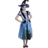 Déguisement fille sorcière 4/6 ans noir violet