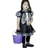 Déguisement fille squelette