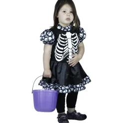 Déguisement fille squelette