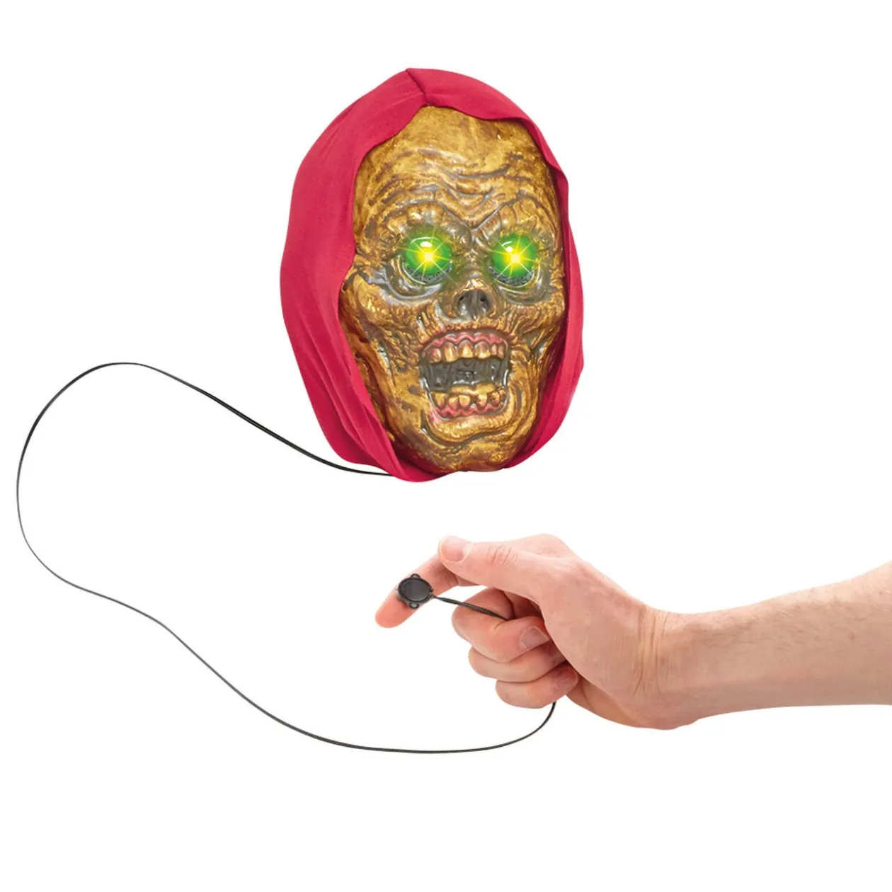 Déguisement garçon Halloween zombie lumineux 11/14 ans